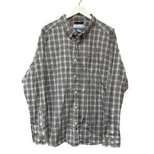 Columbia Men's Size XXL Multicolor Plaid Rapid Rivers II Long Sleeve Shirt